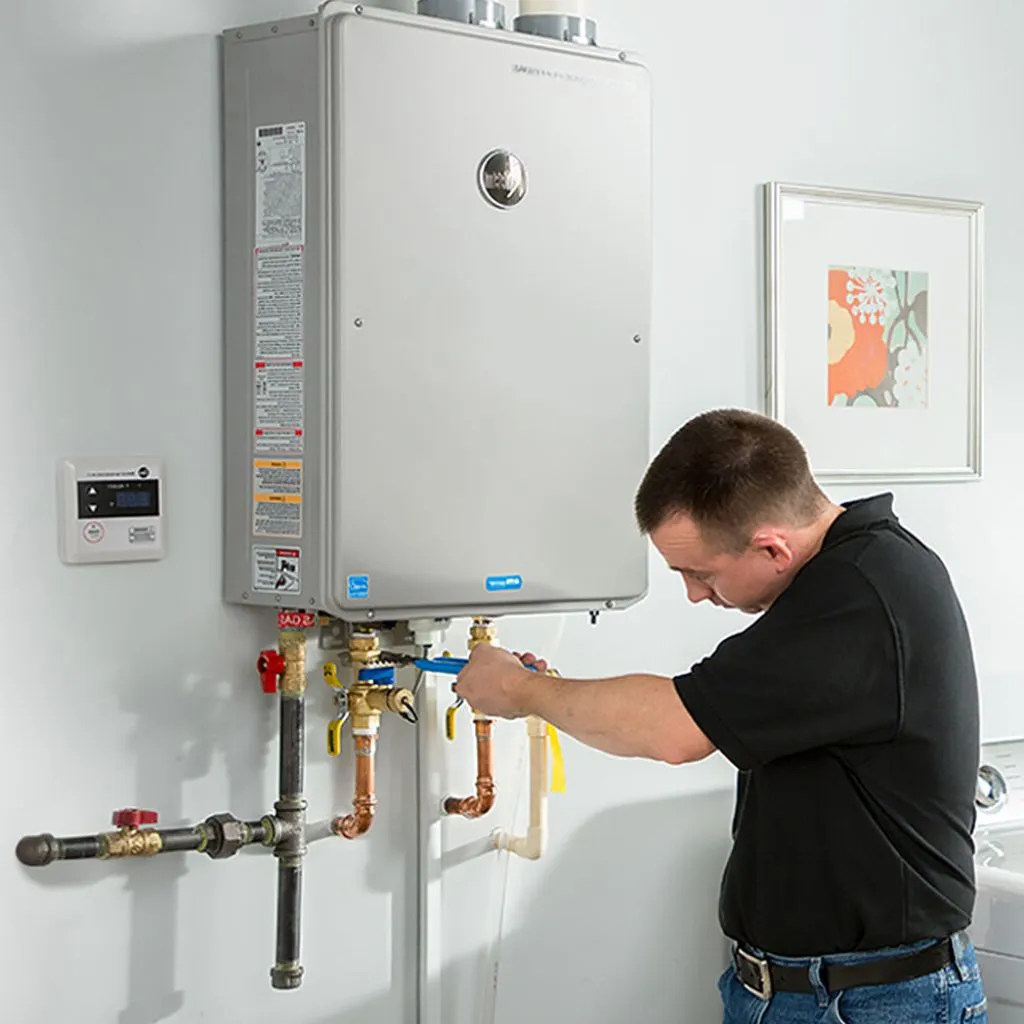 tankless water heater repair in Valmeyer, IL